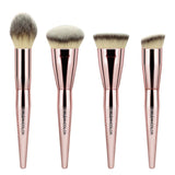 KleanColor Stop & Smell The Roses 4-Piece Contour Brush Set