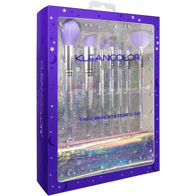 KleanColor 7-Piece Star Life Makeup Brush Set