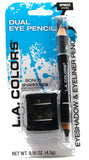 L.A. Colors Dual Eye Pencil w/Sharpener