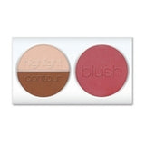 L.A. Colors 3D Blush Contour Palette