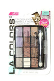 L.A. Colors Rich Intense 12-Color Eyeshadow Palette