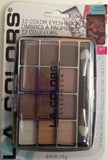 L.A. Colors Rich Intense 12-Color Eyeshadow Palette