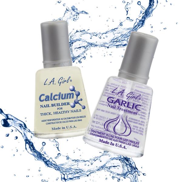 L.A. Girl Garlic Nail Treatment & Calcium Nail Builder Bundle