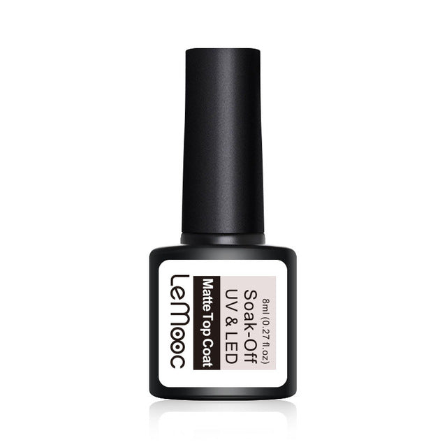 LeMooc Nails UV / LED Matte Top Coat (8ml)