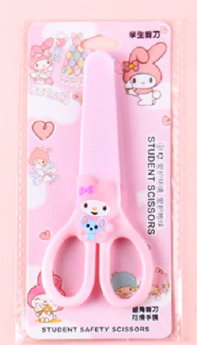 Hello Kitty & Friends Easy Cut Scissors w/Charm Attached