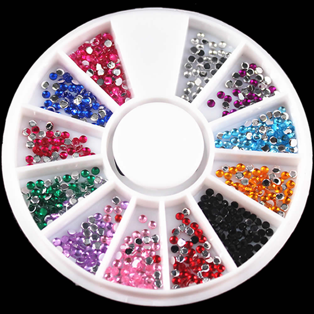 LOLEDE Rhinestone Nail Art Wheel