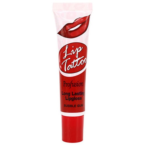 Profusion Bubble Gum Lip Gloss Lip Tattoo Chikabellas 