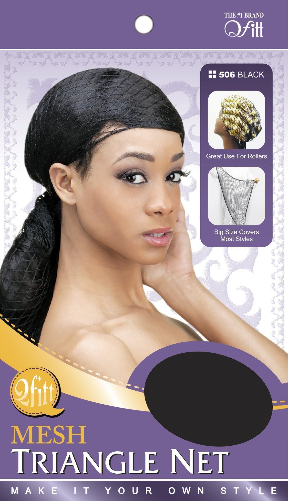 Qfitt Mesh Triangle Net (Black)