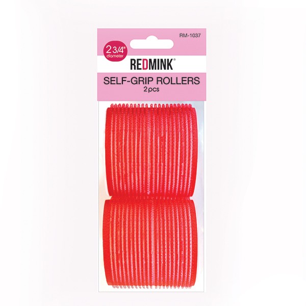 Red Mink Self Grip Hair Rollers