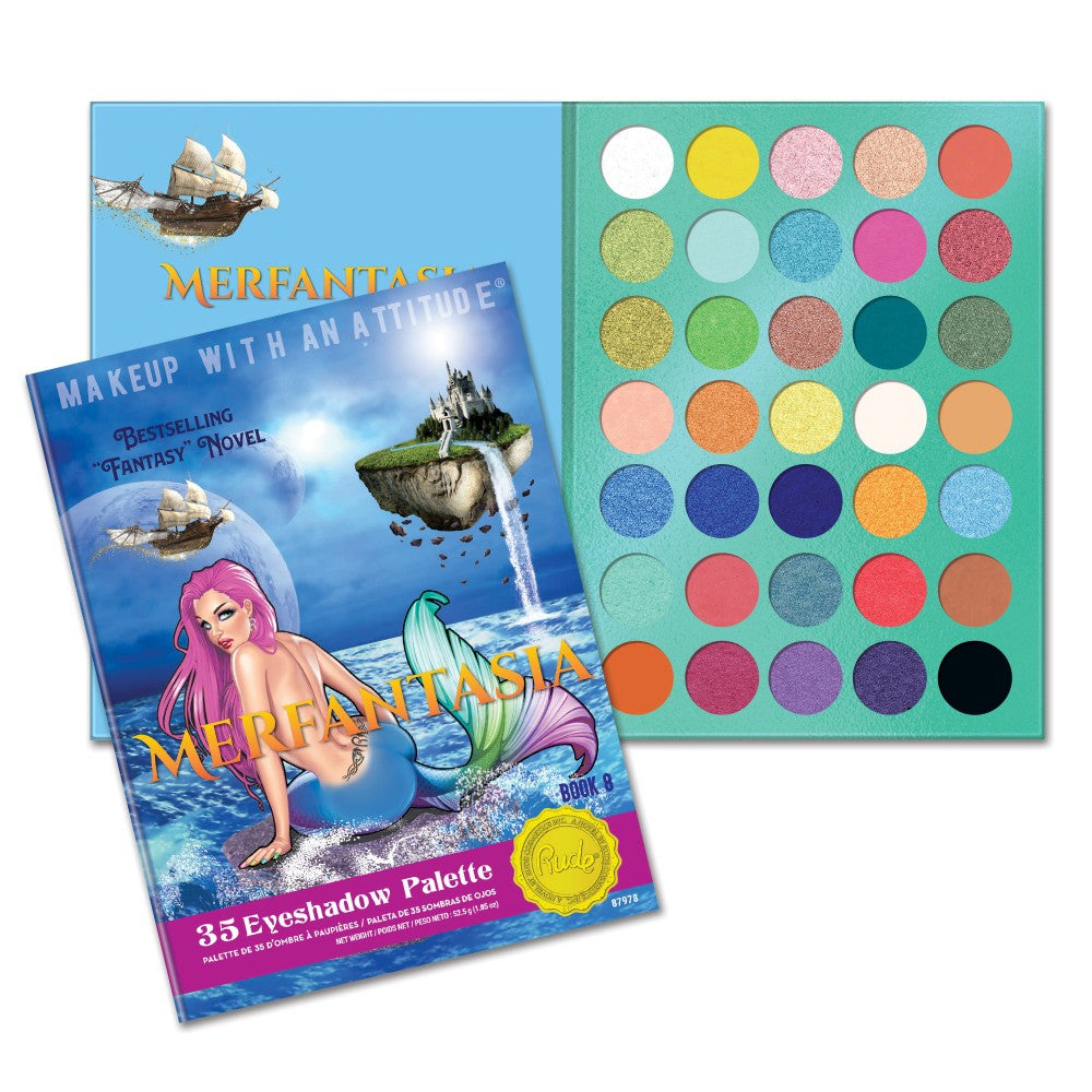 Rude Cosmetics Merfantasia Eyeshadow Palette (Book 8)
