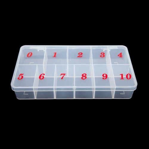 Zinq Clear Acrylic Nail Storage Container