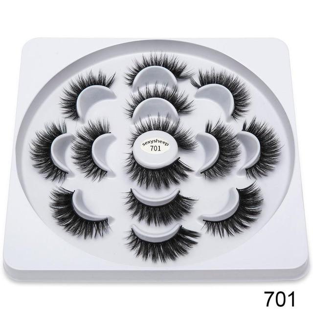 sexysheep Sensational Eyelash Flower Book (7 Pair)