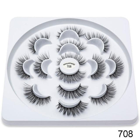 sexysheep Sensational Eyelash Flower Book (7 Pair)