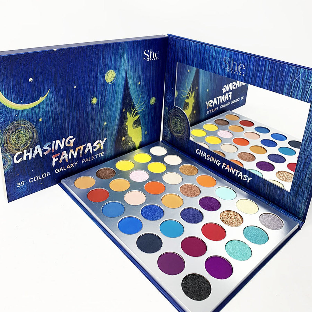 S.he Makeup Chasing Fantasy Galaxy Eyeshadow Palette