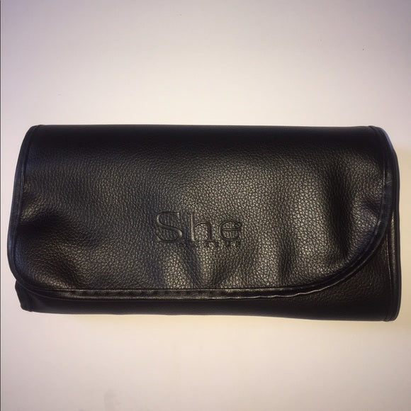 S.he Makeup 15 Piece Brush Set w/Bag