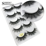 SHIDISHANGPIN Fashion Eyelashes 5-Pack
