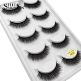 SHIDISHANGPIN Fashion Eyelashes 5-Pack