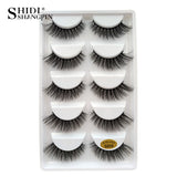 SHIDISHANGPIN Fashion Eyelashes 5-Pack