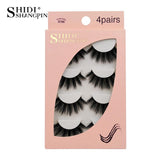 SHIDISHANGPIN 3D Fashion Lashes 4-Pack