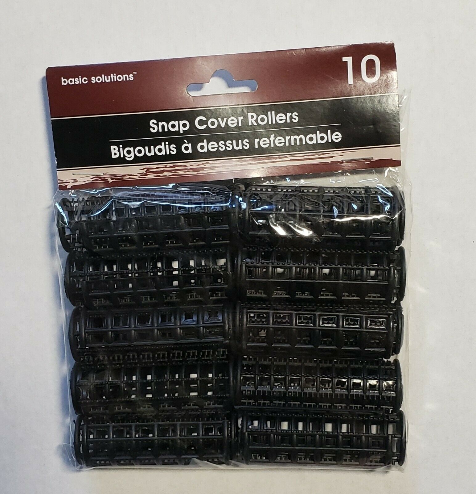 Plastic Snap Cover Hair Rollers