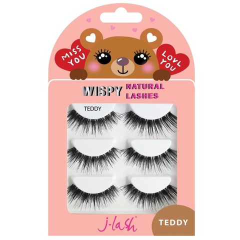 J-Lash Wispy Natural Lashes 3-Pack