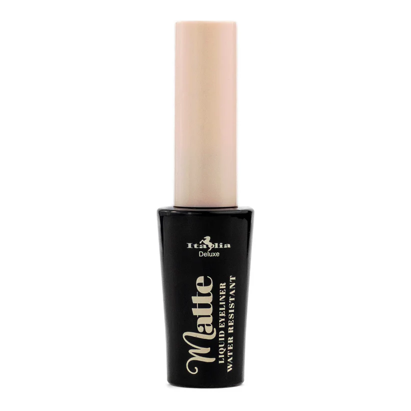 Italia Deluxe Matte Black Liquid Eyeliner