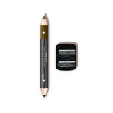 L.A. COLORS Dual Eye Pencil w/Sharpener (Coffee)