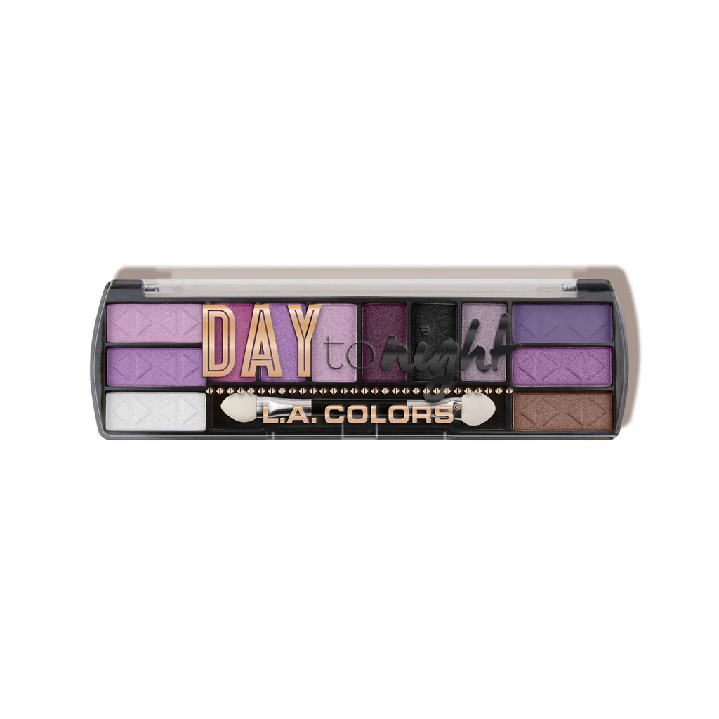 L.A. COLORS Day to Night 12-Color Eyeshadow Palette