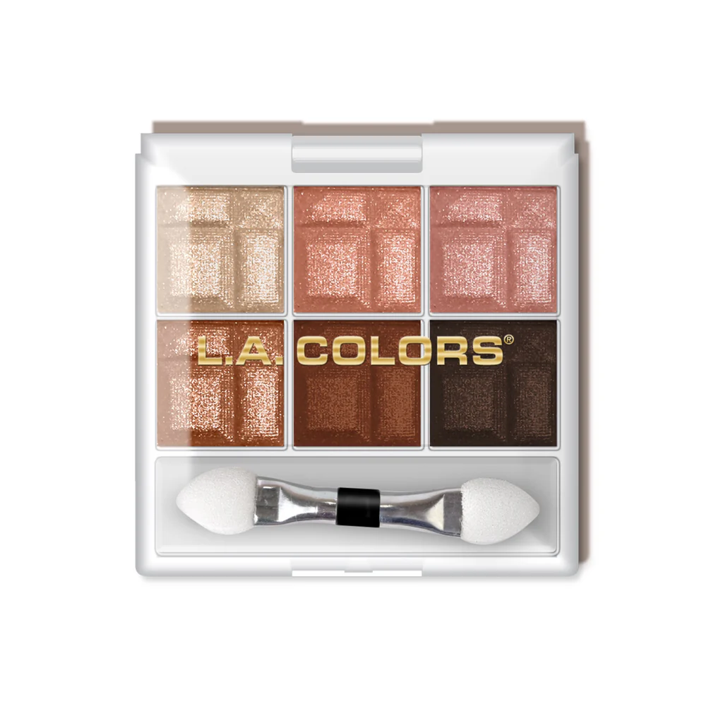 L.A. COLORS 6-Color Eyeshadow Palette