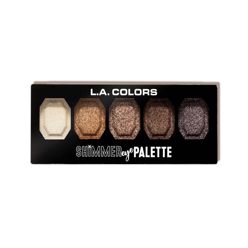 L.A. COLORS 5-Color Shimmer Eyeshadow Palette