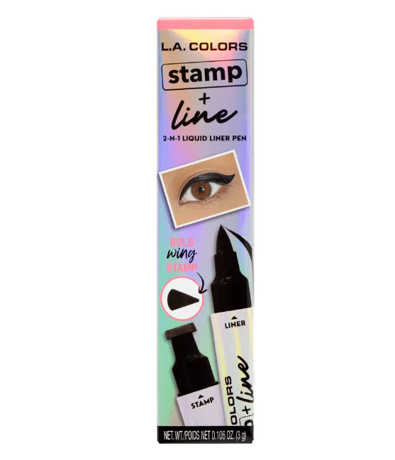 L.A. COLORS Stamp + Line 2-n-1 Liquid Eyeliner Pen