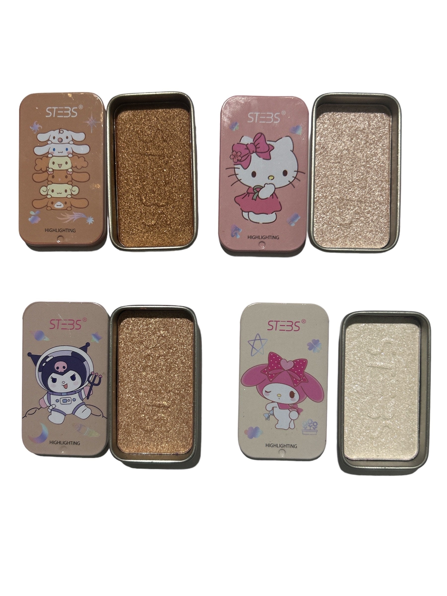 STEBS x Hello Kitty & Friends Highlighter in Collectible Tin