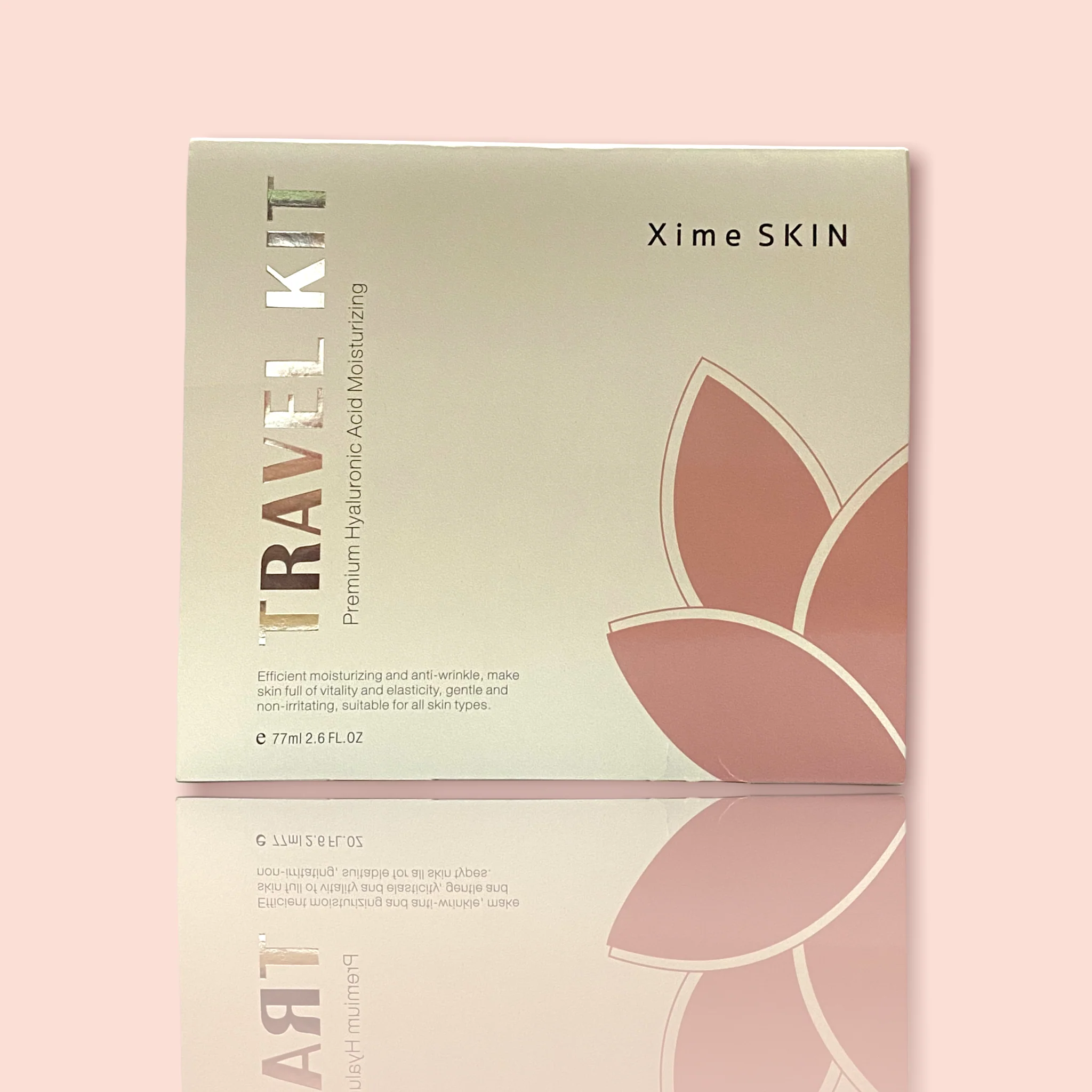 Xime Skin Premium Hyaluronic Acid Moisturizing 4-Piece Travel Kit