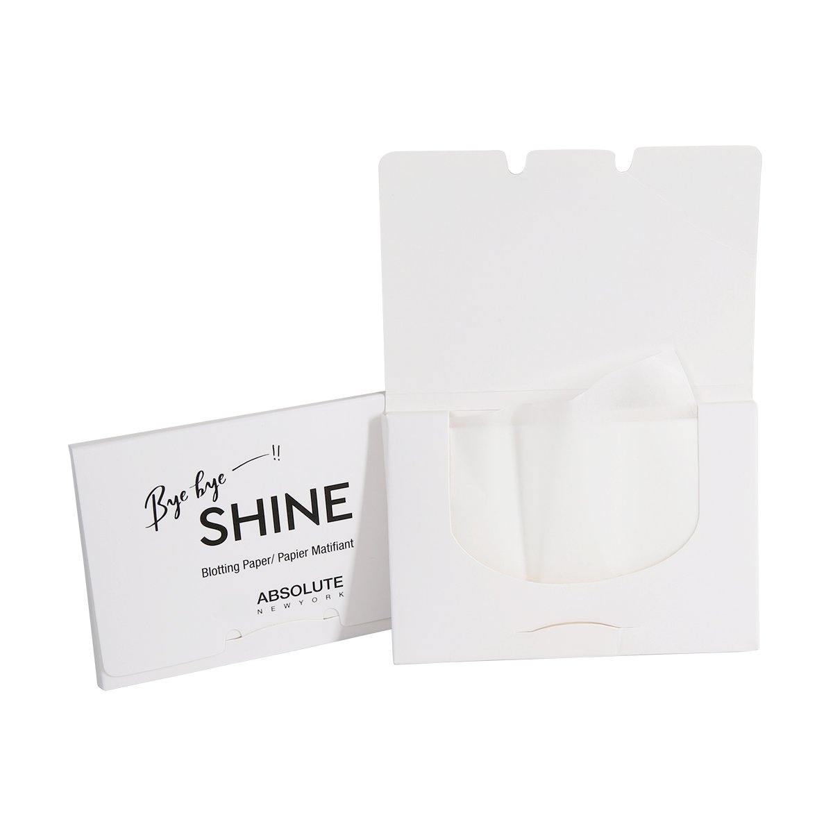 Absolute New York Bye Bye Shine Blotting Paper (80 Count)