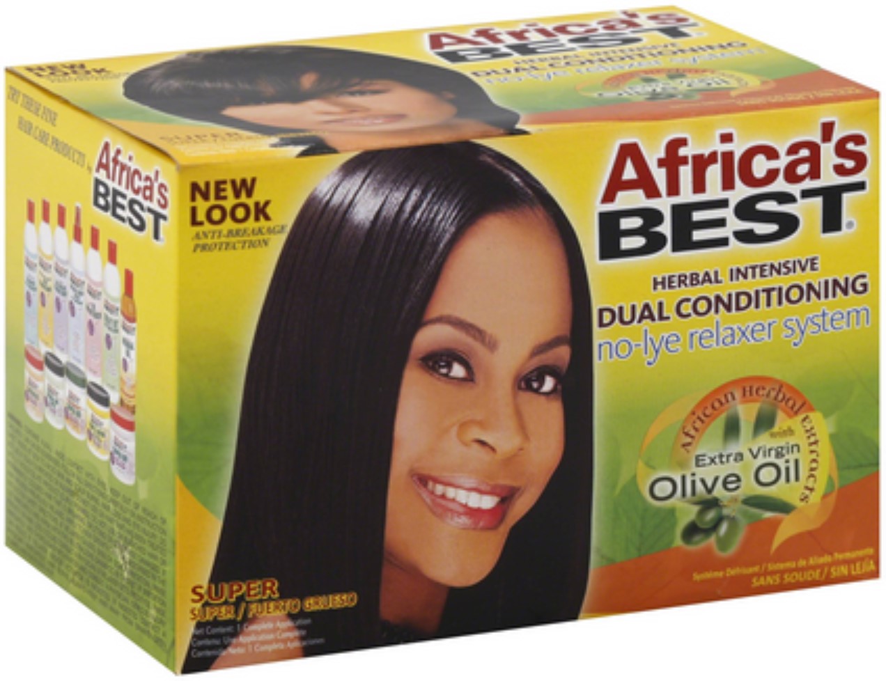 Africa's Best Herbal Conditioning No-Lye Relaxer System
