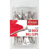Annie Duck Bill Clips (12ct)