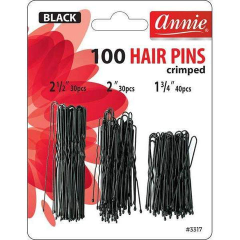 Annie Hair Pins 3 Sizes (100ct)