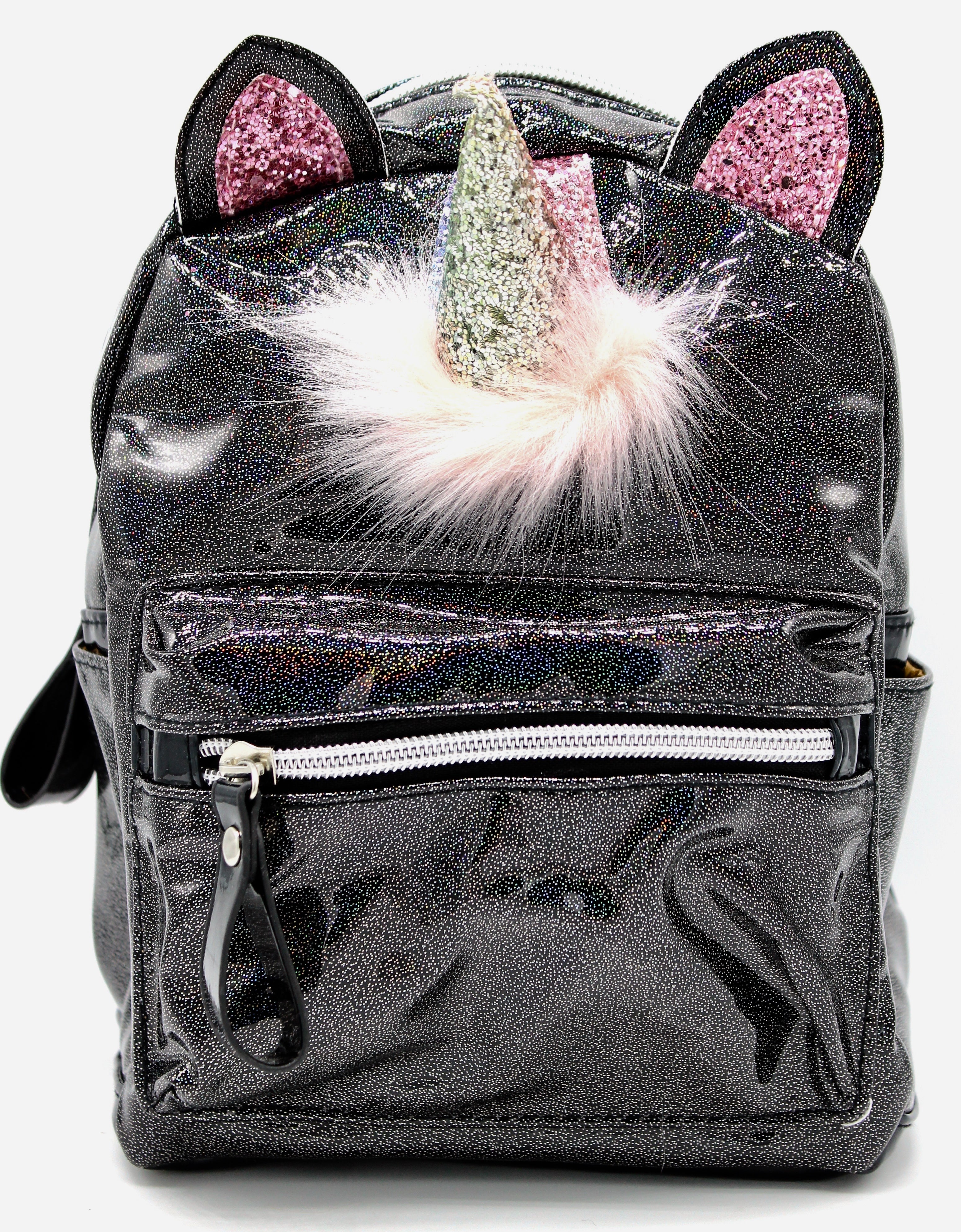 Unicorn Mini Backpack w/Horn & Ears – Chikabellas