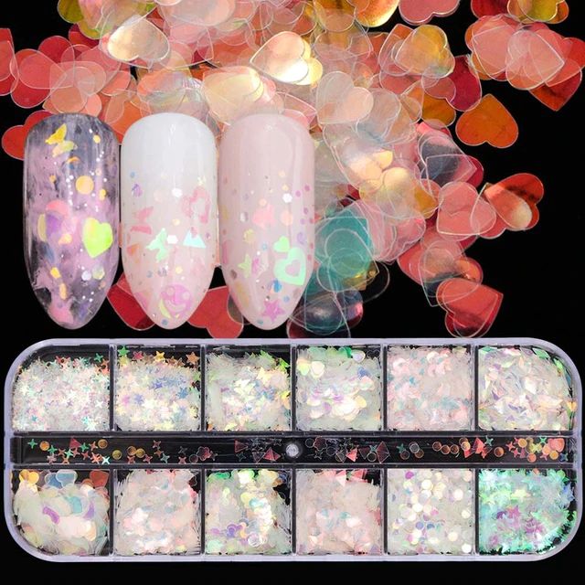 Holographic Cosmic Nail Art Case