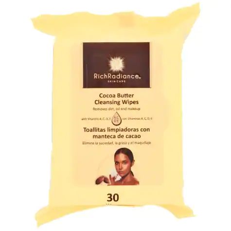 Rich Radiance Cleansing Cocoa Butter Wipes