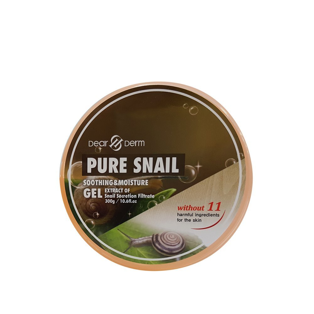 Dear Derm Pure Snail Soothing & Moisture Gel (300ml / 10.6 fl oz)