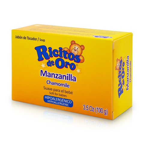 GRISI Ricitos de Oro Manzanilla Chamomille Hypoallergenic Baby Soap (3.5oz)