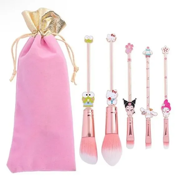 Hello Kitty & Friends Premium Deluxe Makeup Brush Set