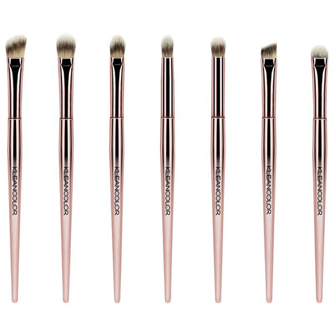 KleanColor Stop & Smell The Roses 7-Piece Eye Brush Set