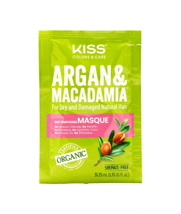 Kiss Argan & Macadamia Deep Conditioning Hair Masque
