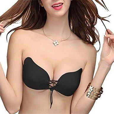 ClothInvisible Strapless & Backless Cleavage Pushing Bra