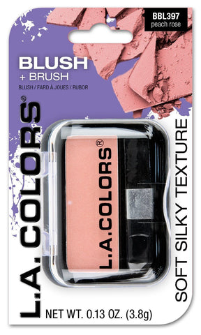 L.A. Colors Mineral Blush w/Brush