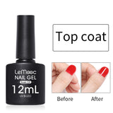 LeMooc Nails UV / LED Top Coat (12ml)