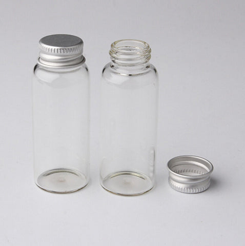 Crafter's Square Mini Glass Containers 4-Pack (17ml)