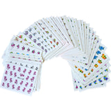 Floral Nail Art Sticker Set (50-Pack)